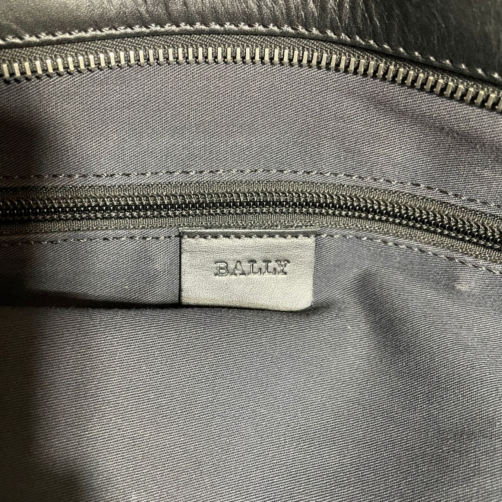 2605-29｜美品｜バリー トレインスポッティング トートバッグ ブラック