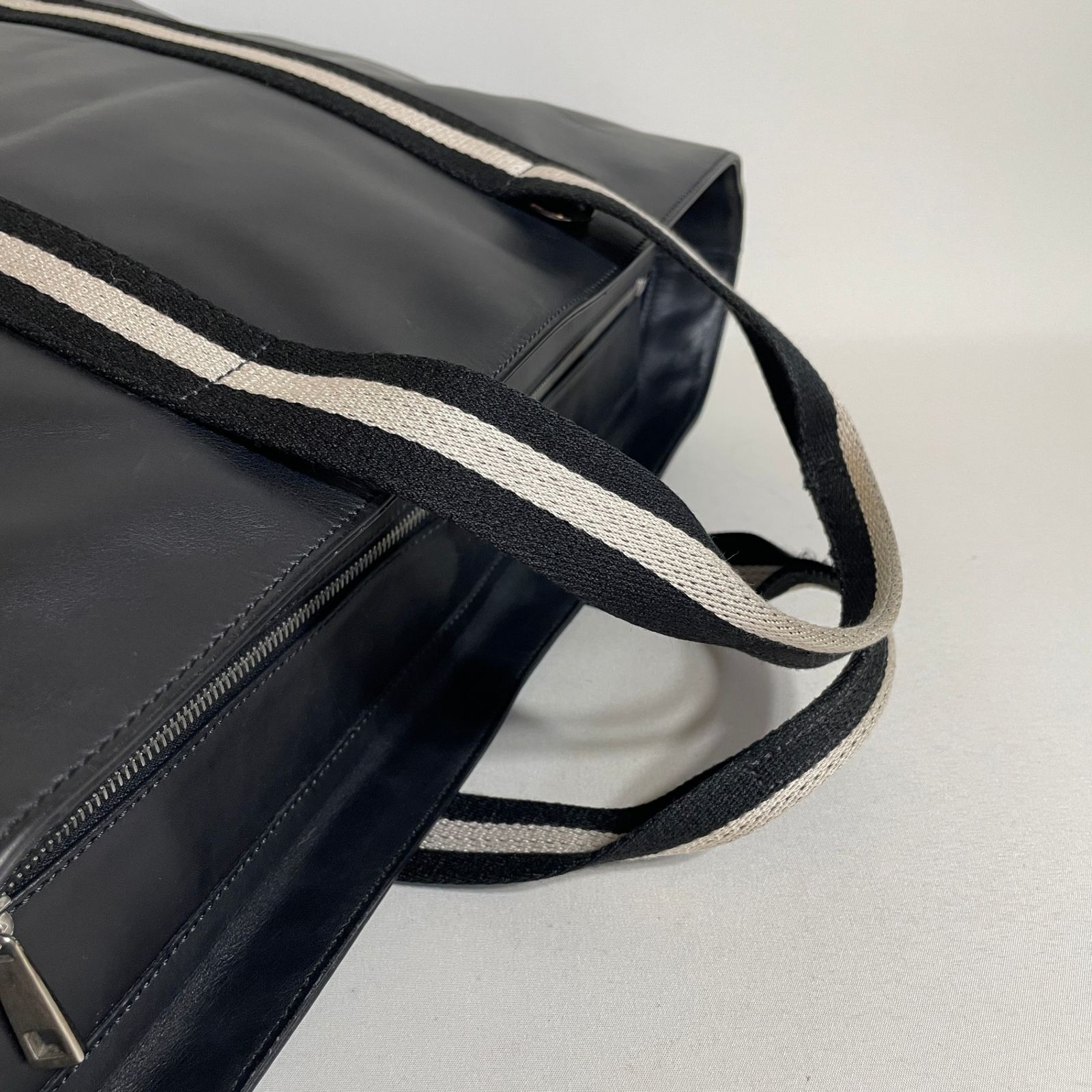 2605-29｜美品｜バリー トレインスポッティング トートバッグ ブラック