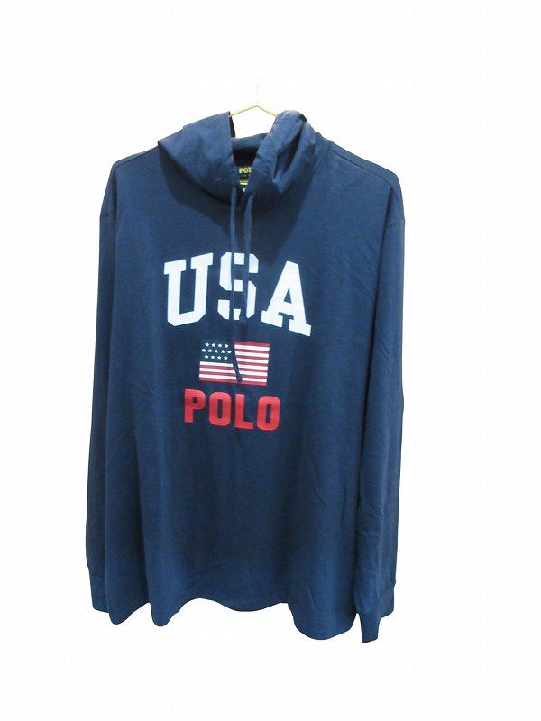 ポロ ラルフローレン POLO RALPH LAUREN パーカー ネイビー XL