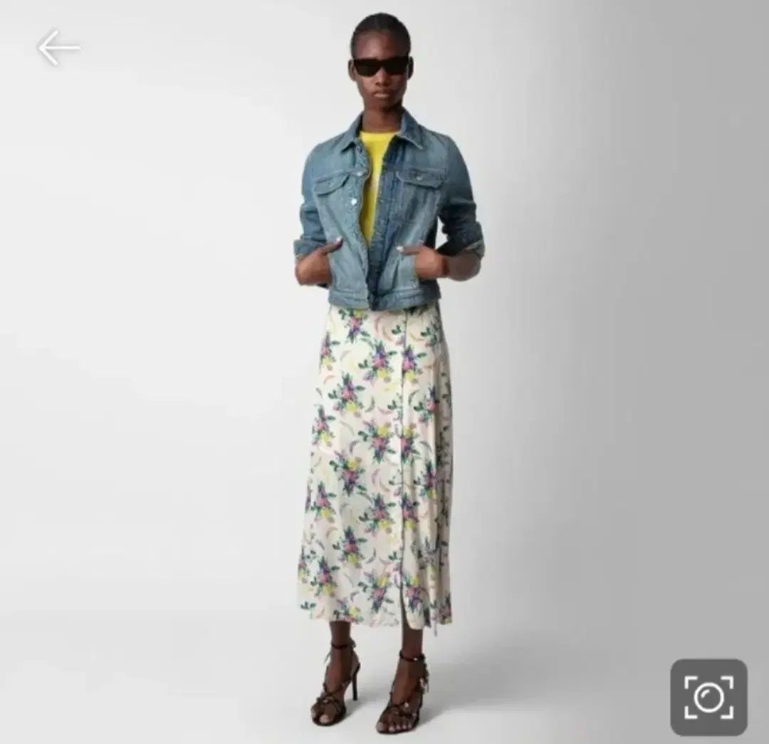 ZADIG&VOLTAIRE ザディグ・エ・ヴォルテール June Flower スカート タグ付き 新品