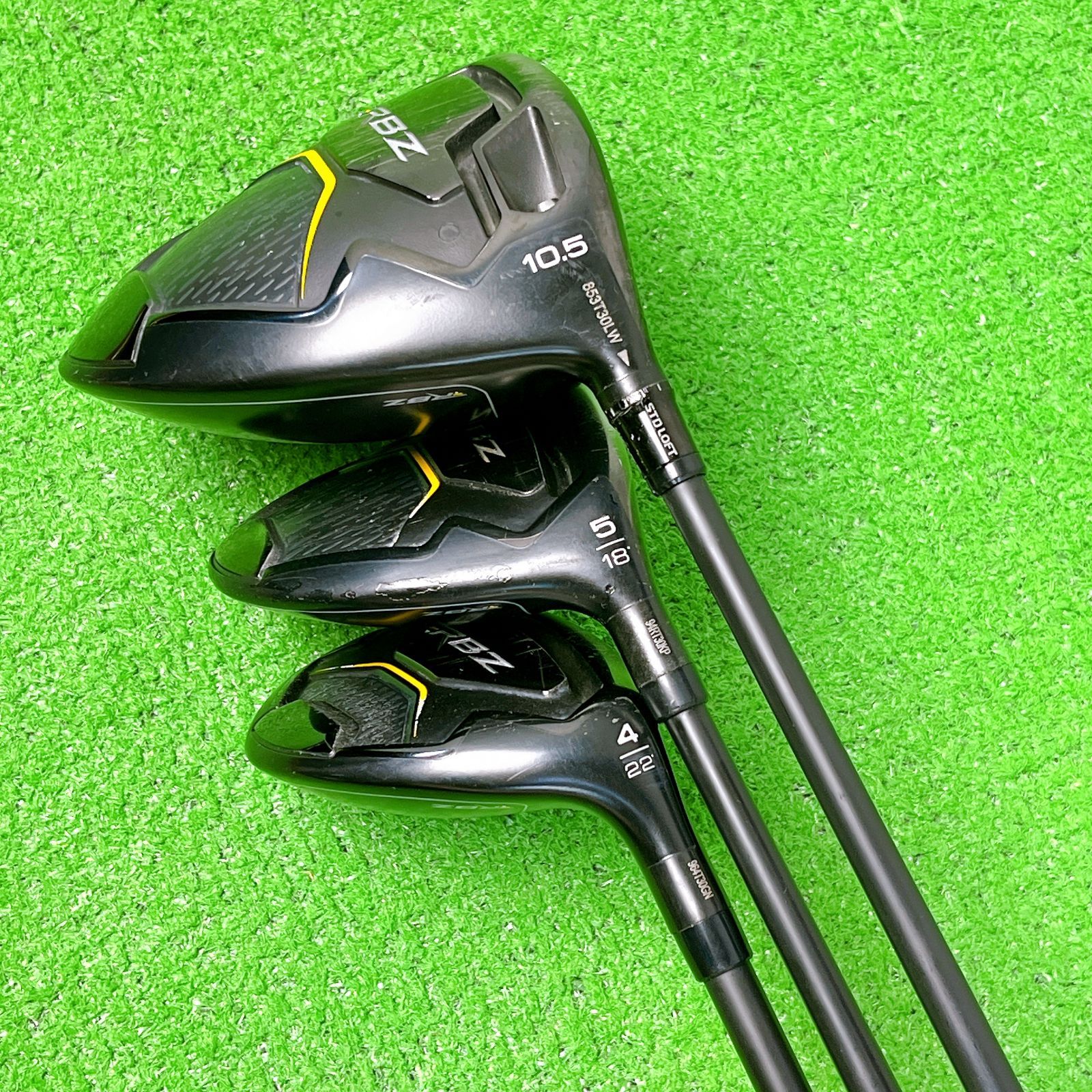 テーラーメイド RBZ BLACK ブラック r7 ゴルフクラブ メンズセット 右