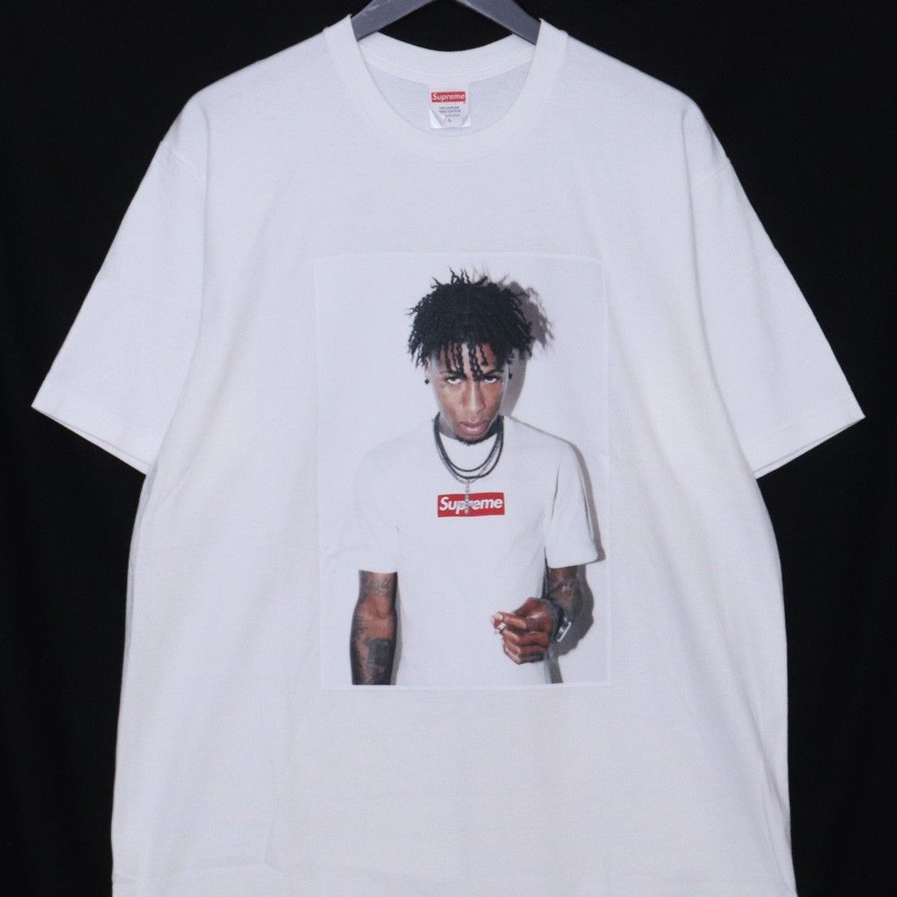 SUPREME NBA Youngboy Tee Lサイズ ホワイト - メルカリ
