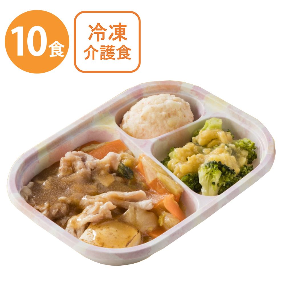 [冷凍] 日東ベスト ホスピタグルメセットN すき煮 165g×10個