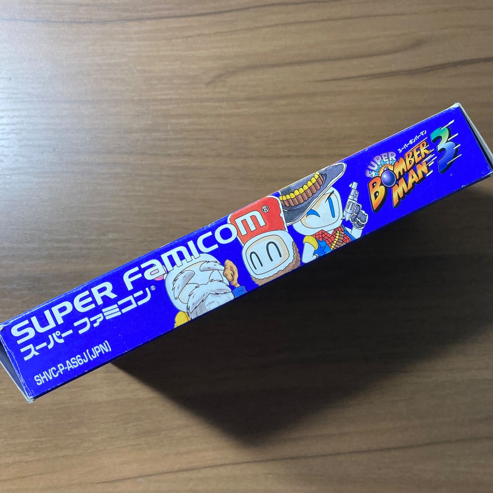 箱・説付き】 スーパーボンバーマン3 スーパーファミコン ソフト 箱