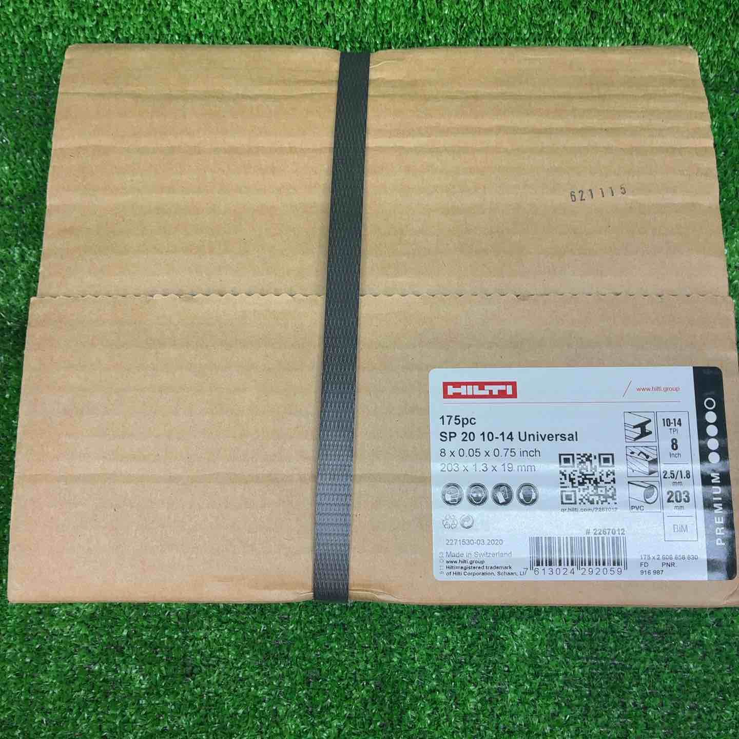 【未使用品】ヒルティ(HILTI) レシプロソーブレード SP20 10-14Univaesal(175pc) 203mm×1.3mm×19mm #2267012【藤沢店】