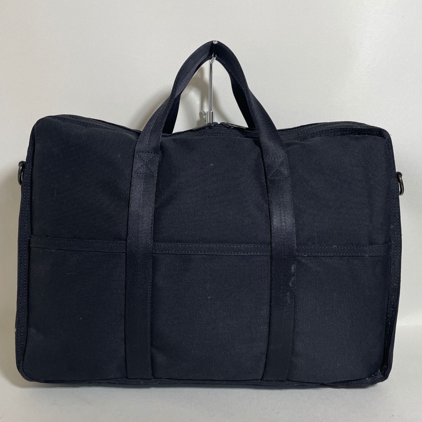2605-48｜美品｜ポーター 2WAYビジネスバッグ ナイロン ブラック 