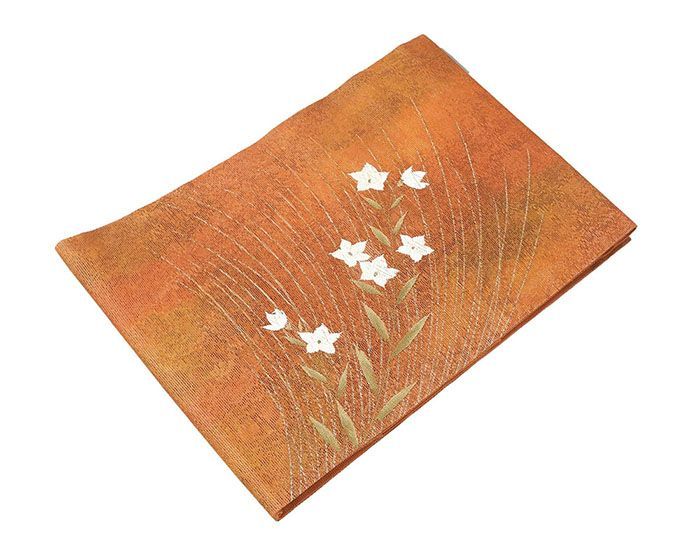 夏帯 名古屋帯 正絹 桔梗 紗 仕立て上がり 九寸 紗名古屋帯 リサイクル 美品 中古品 夏物 夏用 y0312 夏帯 名古屋帯 正絹 桔梗 紗 仕立て上がり 九寸 紗名古屋帯 リサイクル 美品 中古品 夏物 夏用 y0312