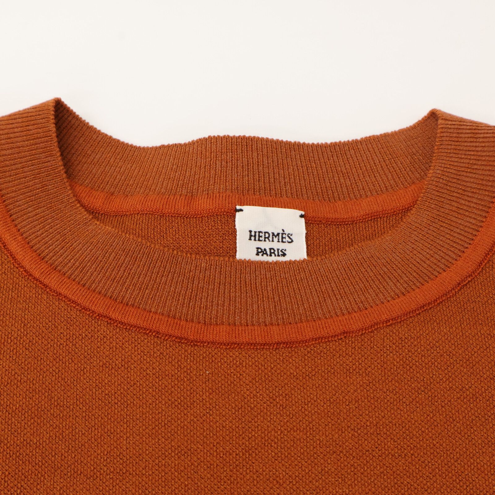 HERMES エルメス 【新品/国内正規】5E2647DL シルク混 半袖ニット