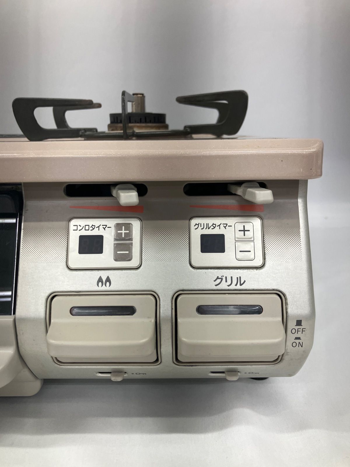 Rinnai ガスコンロ グリル付　都市ガス用　RKGC654E7L ≪中古品≫ リンナイ グリル付ガステーブル RKGC654E7L ＜都市ガス用