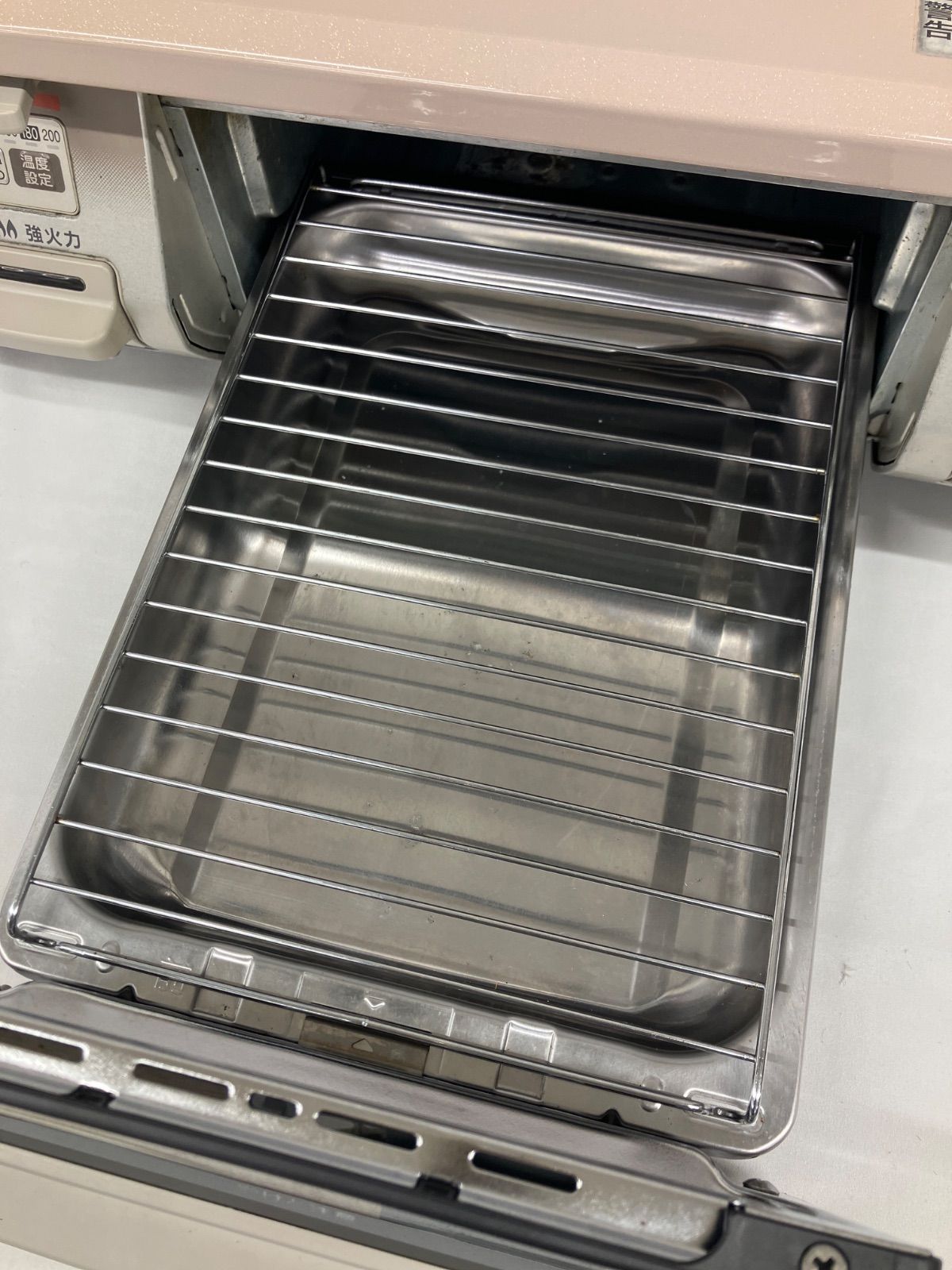 ≪中古品≫ リンナイ グリル付ガステーブル RKGC654E7L ＜都市ガス用