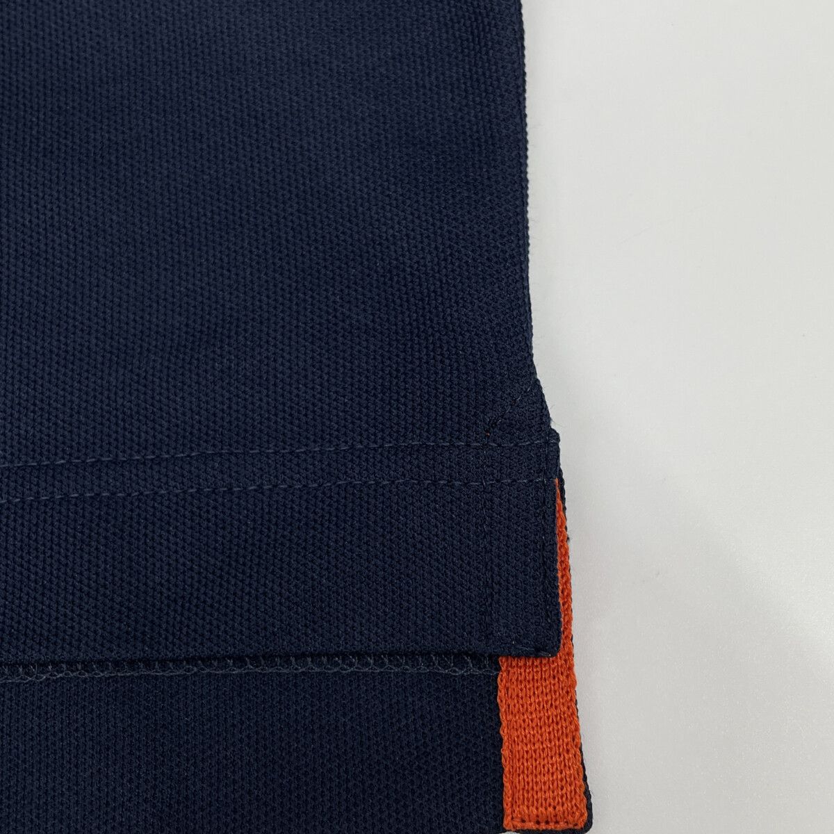 HERMES　エルメス　ネイビー セリエ 半袖ポロシャツ　M