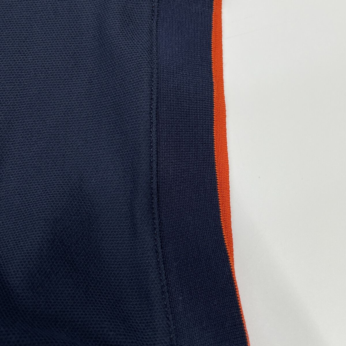 HERMES　エルメス　ネイビー セリエ 半袖ポロシャツ　M