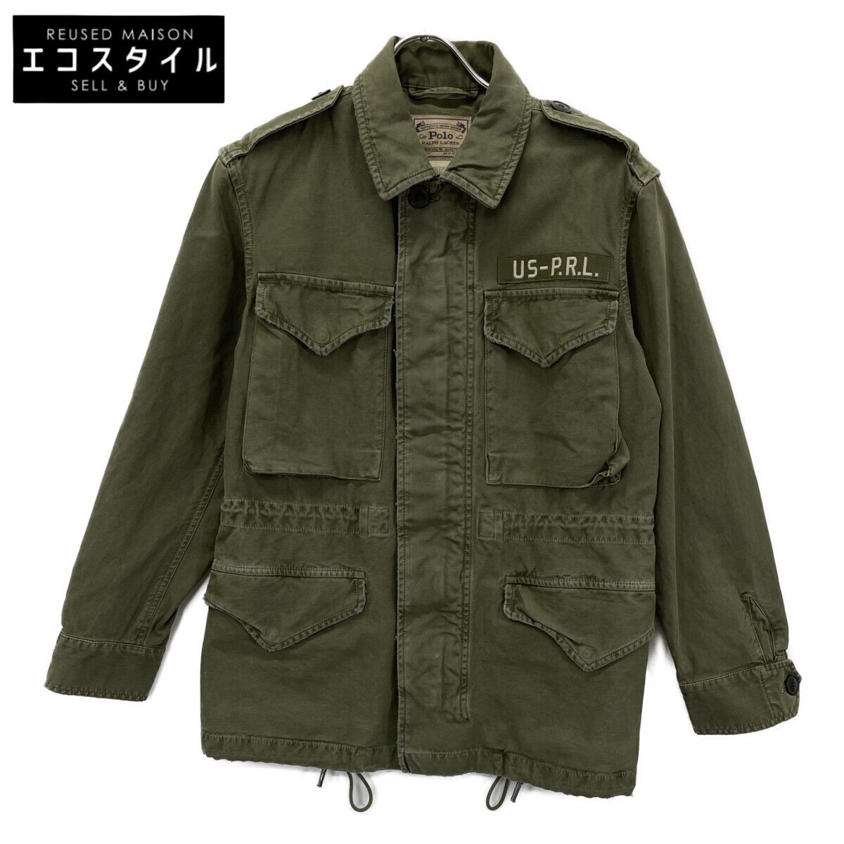 POLO RALPH LAUREN　ポロ ラルフローレン　リラックスド フィット サープラス ブロークンツイル ジャケット　XXS