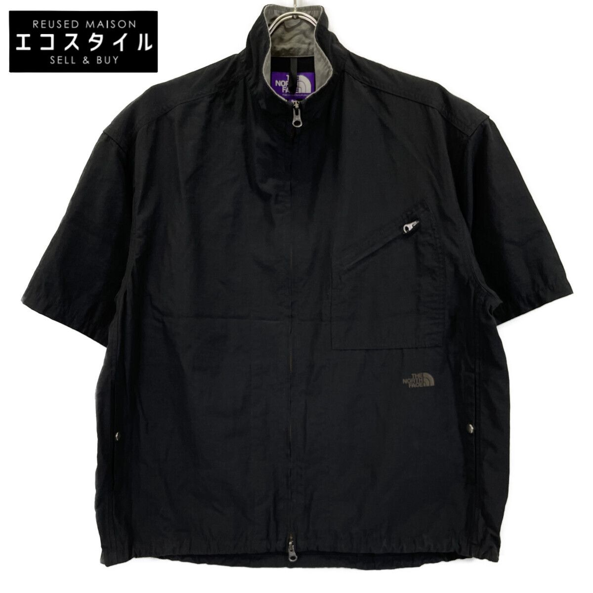 THE NORTH FACE PURPLE LABEL　ザ ノースフェイス パープルレーベル　ブラック NP2409N Field Short Sleeve Jacket　S