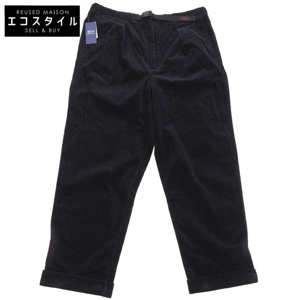 POLO RALPH LAUREN　ポロ ラルフローレン　新品同様 コットン コーデュロイ パンツ ボトムス メンズ ブラック XL　XL
