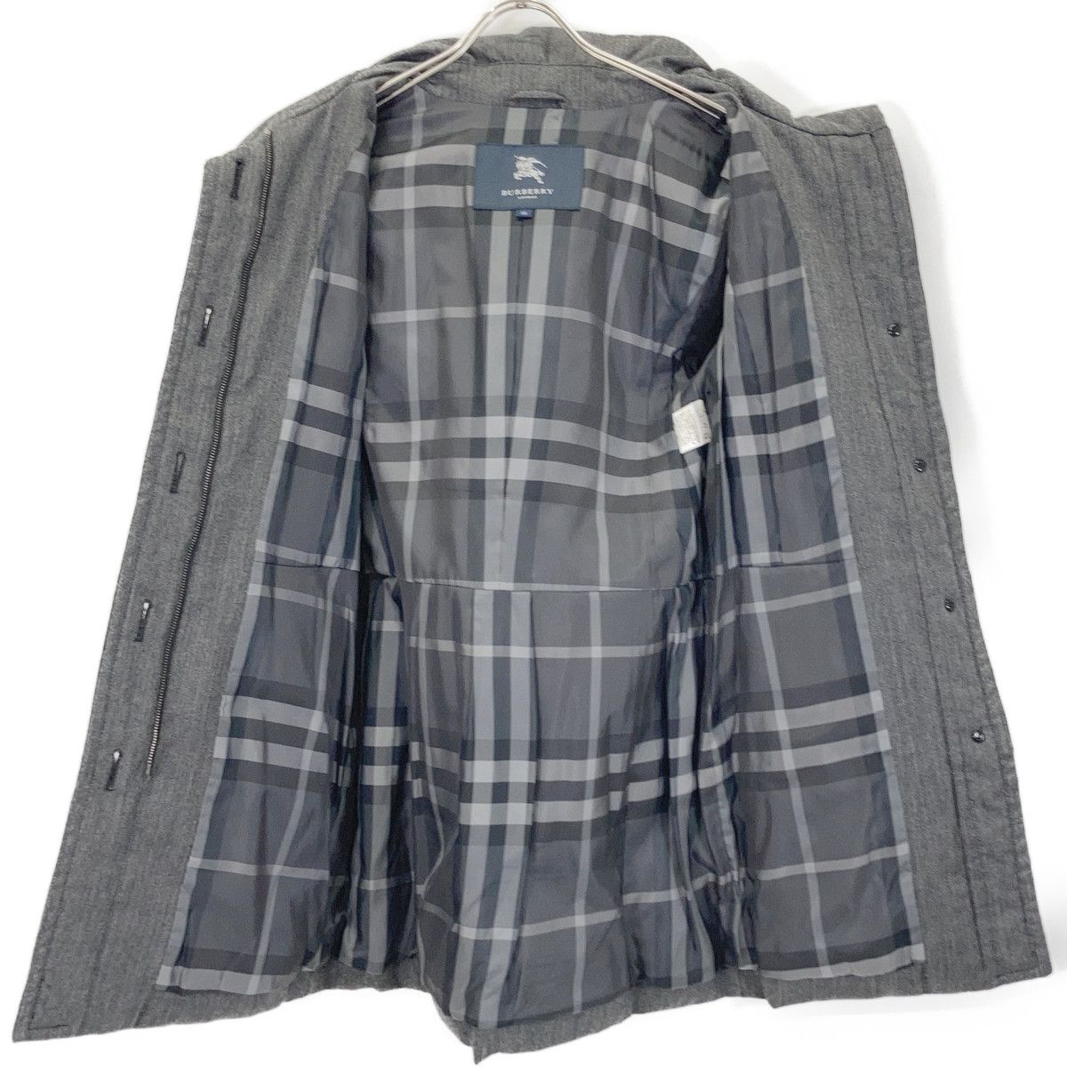 BURBERRY LONDON バーバリーロンドン B1C21-648 チャコール ウール100