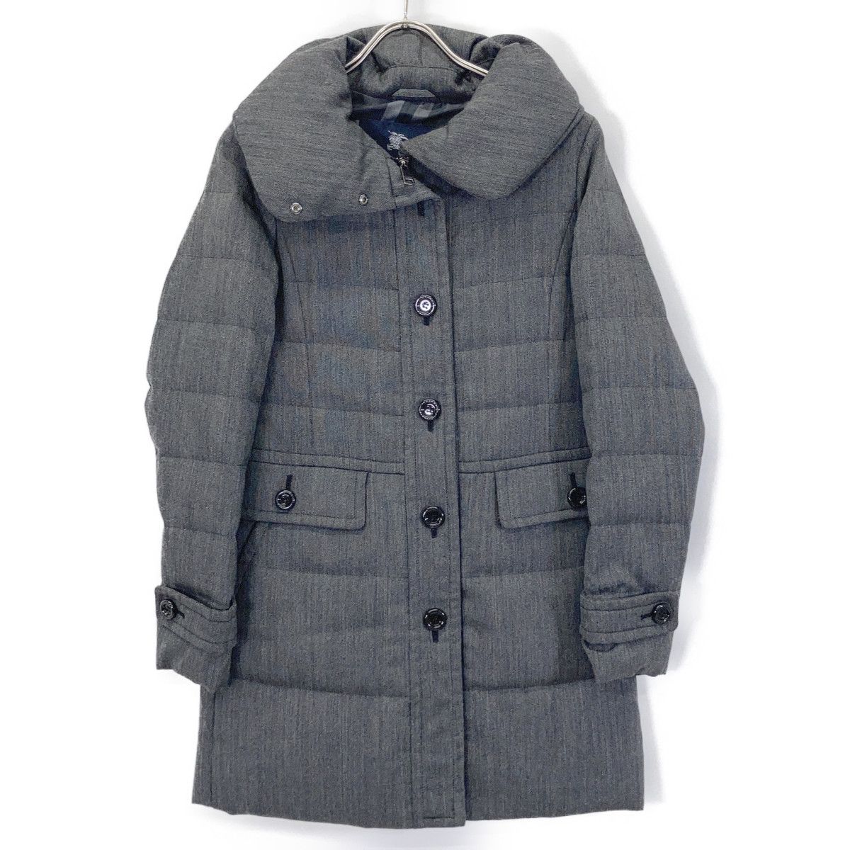 BURBERRY LONDON バーバリーロンドン B1C21-648 チャコール ウール100