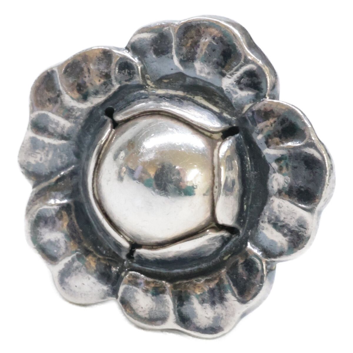 GEORG JENSEN　ジョージジェンセン　925S 2002イヤーコレクション Bloom 開花
