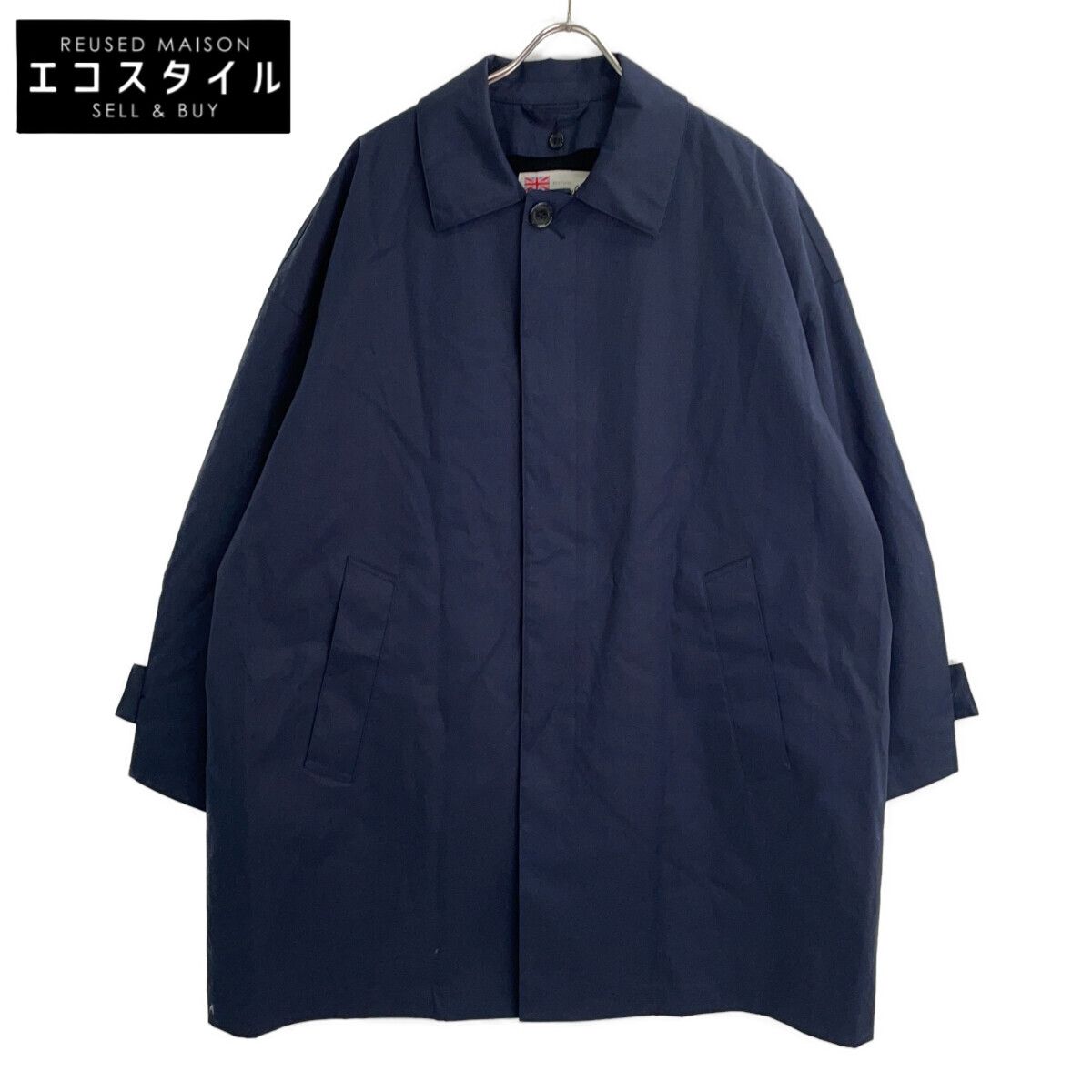 TRADITIONAL WEATHERWEAR　トラディショナルウェザーウェア　G242KGFCO0401SR ネイビー ストームシール マールトン ウィズ ライナー コート　38