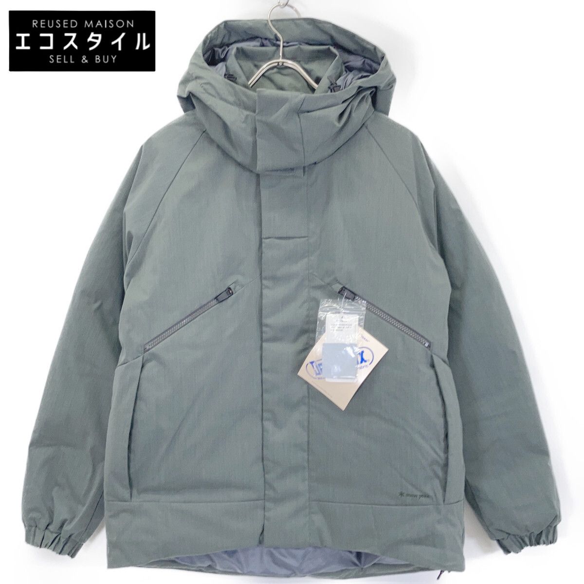 snowpeak　スノーピーク　カーキ 22AU00103FG FR 2L Down Jacket ダウンジャケット　M