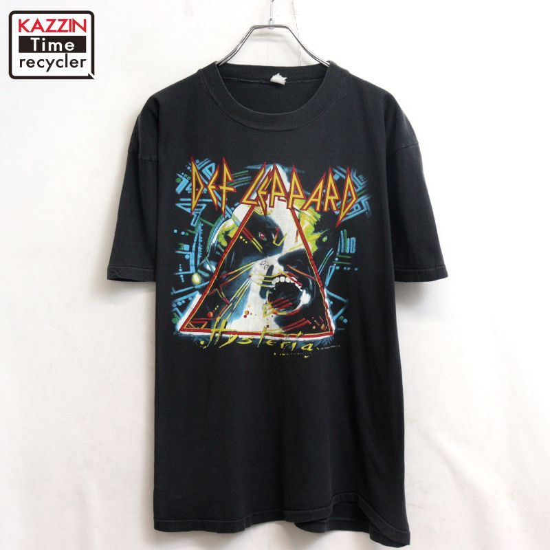 80s vintage デフレパード Def Leppard HYSTERIA TOUR バンドTシャツ 