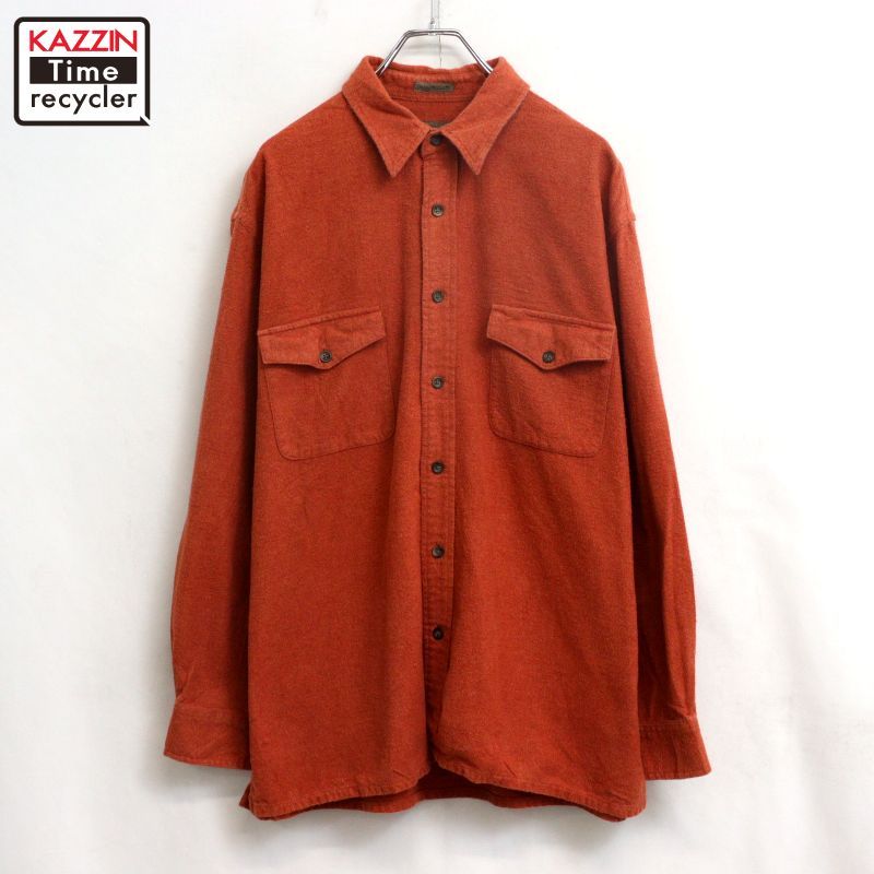 00s STJOHN'SBAY シャモアクロス 長袖シャツ メンズ 表記Lサイズ