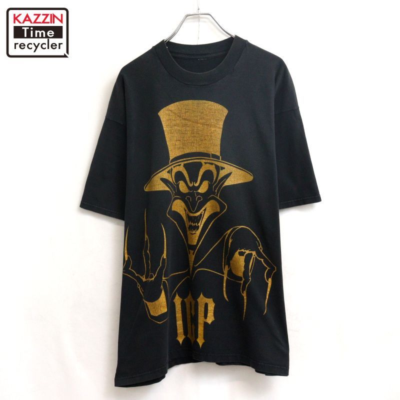 00s インセイン・クラウン・ポッシー Insane Clown Posse バンドＴシャツ メンズ XLサイズ相当 ビッグサイズ オーバーサイズ