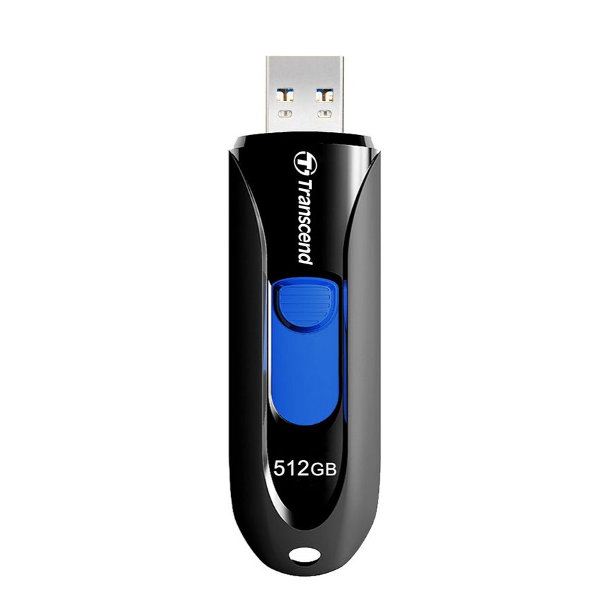 <ナ>トランセンドジャパン トランセンド USBメモリ 512GB USB 3.1 スライド式 TS512GJF790K