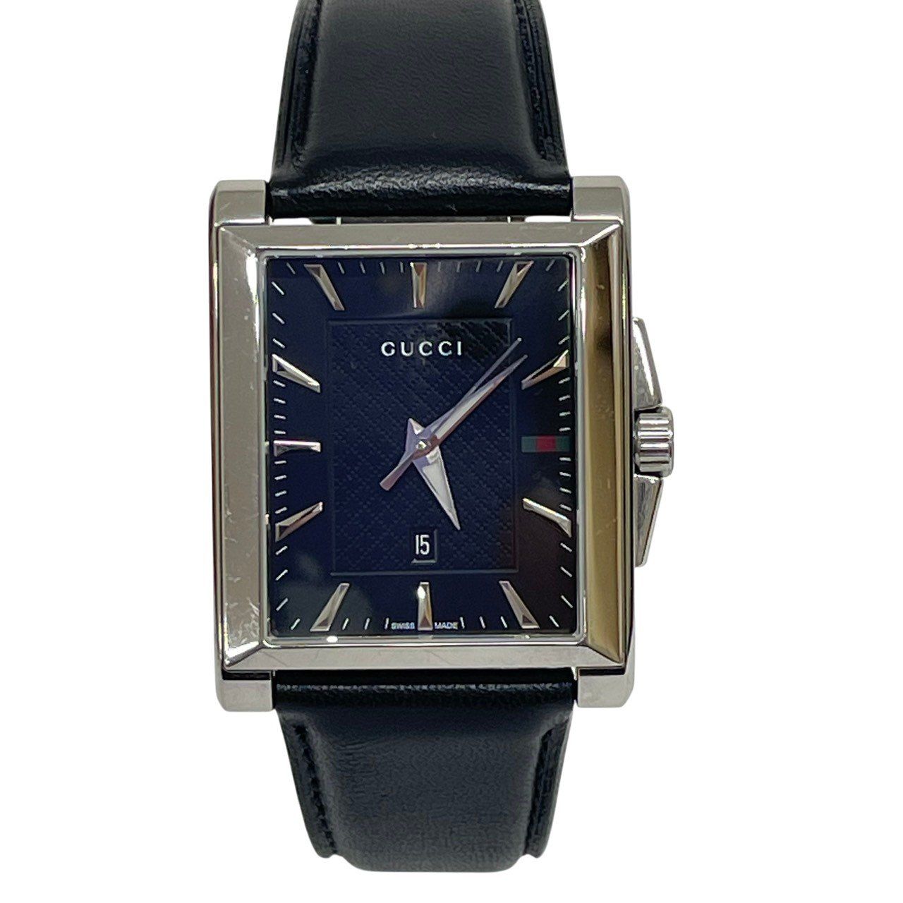 GUCCI/グッチ/138.4/Gタイムレス レクタングル/クォーツ/腕時計/メンズ 