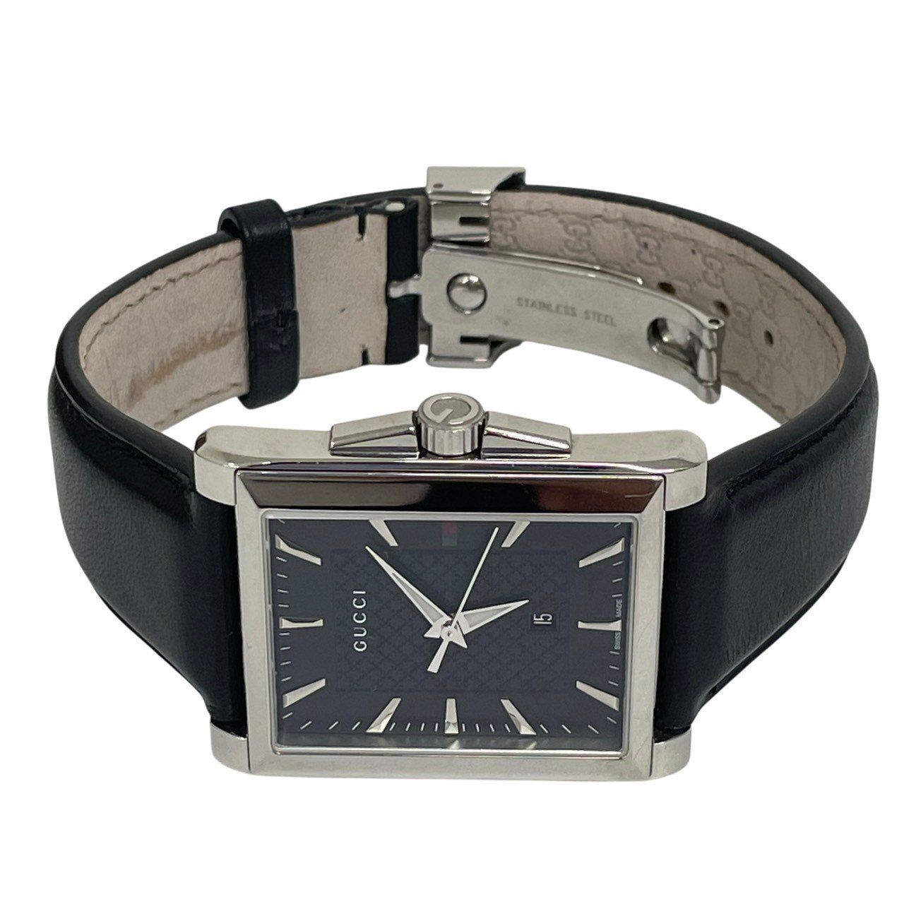 GUCCI/グッチ/138.4/Gタイムレス レクタングル/クォーツ/腕時計/メンズ 