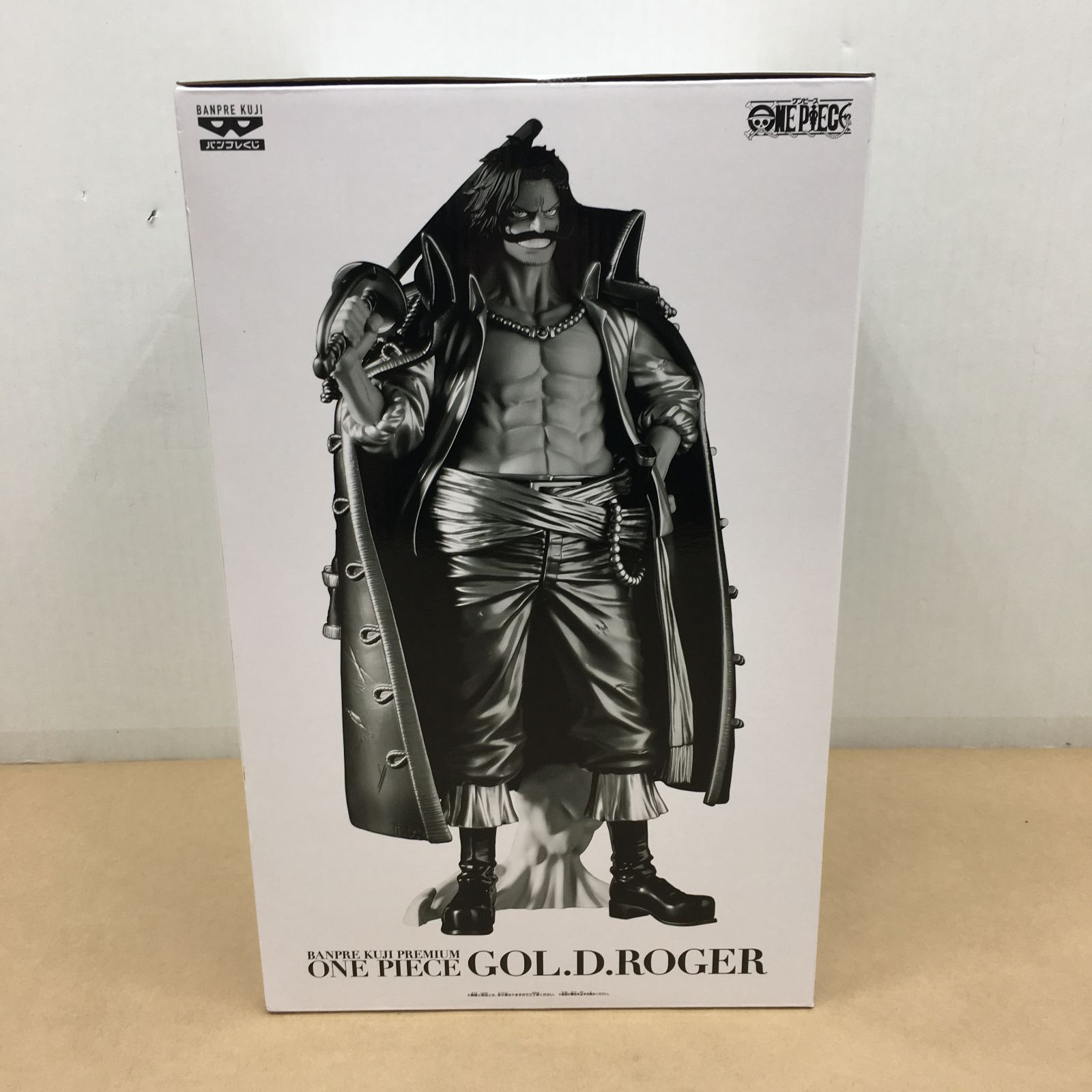 バンプレくじ　ロジャー　ワンピース　フィギュア　B賞 未開封 バンプレくじ PREMIUM ワンピース ゴール・D・ロジャー B賞