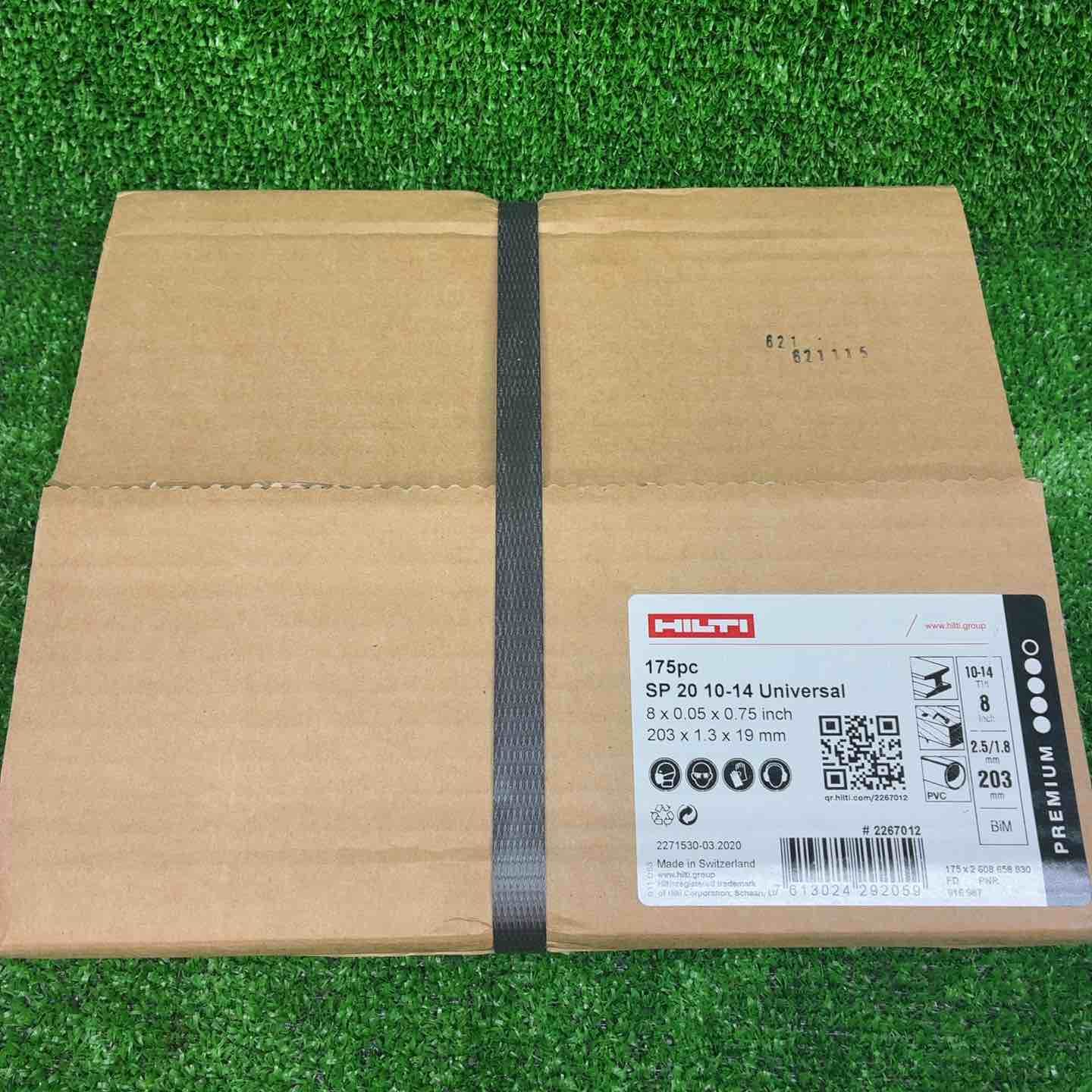 【未使用品】ヒルティ(HILTI) レシプロソーブレード SP20 10-14Univaesal(175pc) 203mm×1.3mm×19mm #2267012【藤沢店】