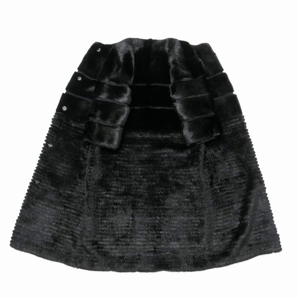 DAMA collection SAGA FURS ベルト付き ミンク コート □美品□DAMA collection × SAGA FURS ダーマコレクション