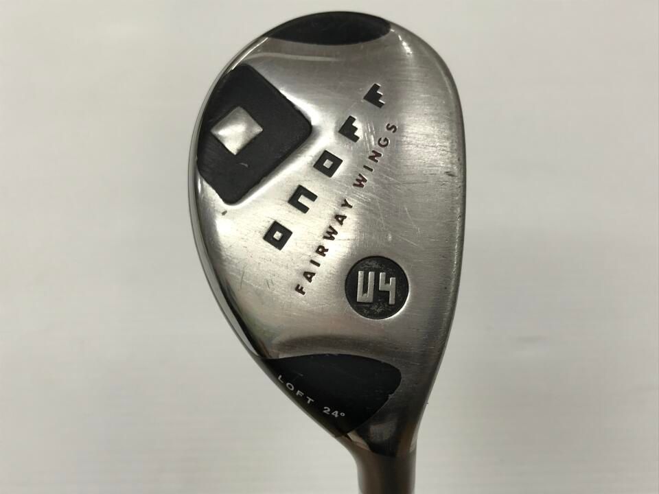 グローブライド　ONOFF FAIRWAY WINGS KURO 2017　24度　LABOSPEC SHINARI:U70　Sフレックス　ユーティリティ　中古【最短即日発送】