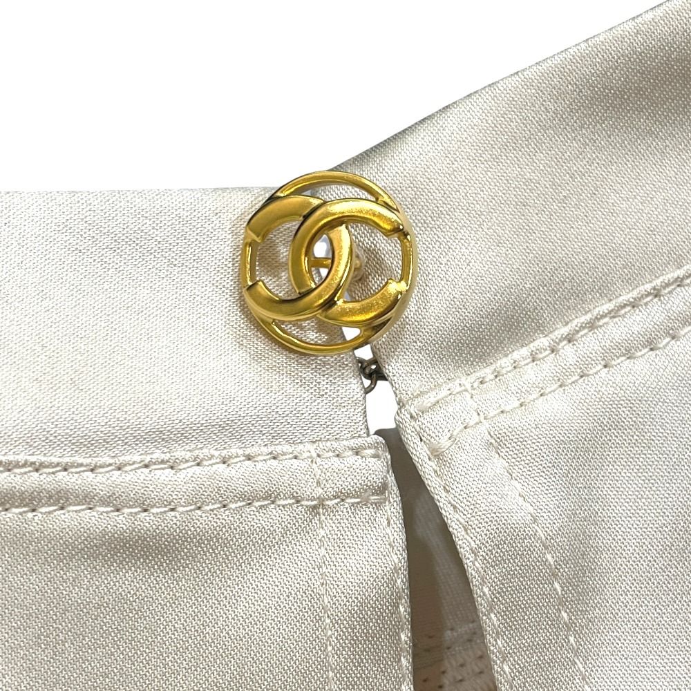CHANEL シャネル 半袖シャツ ショートスリーブ トップ P81926 シルク