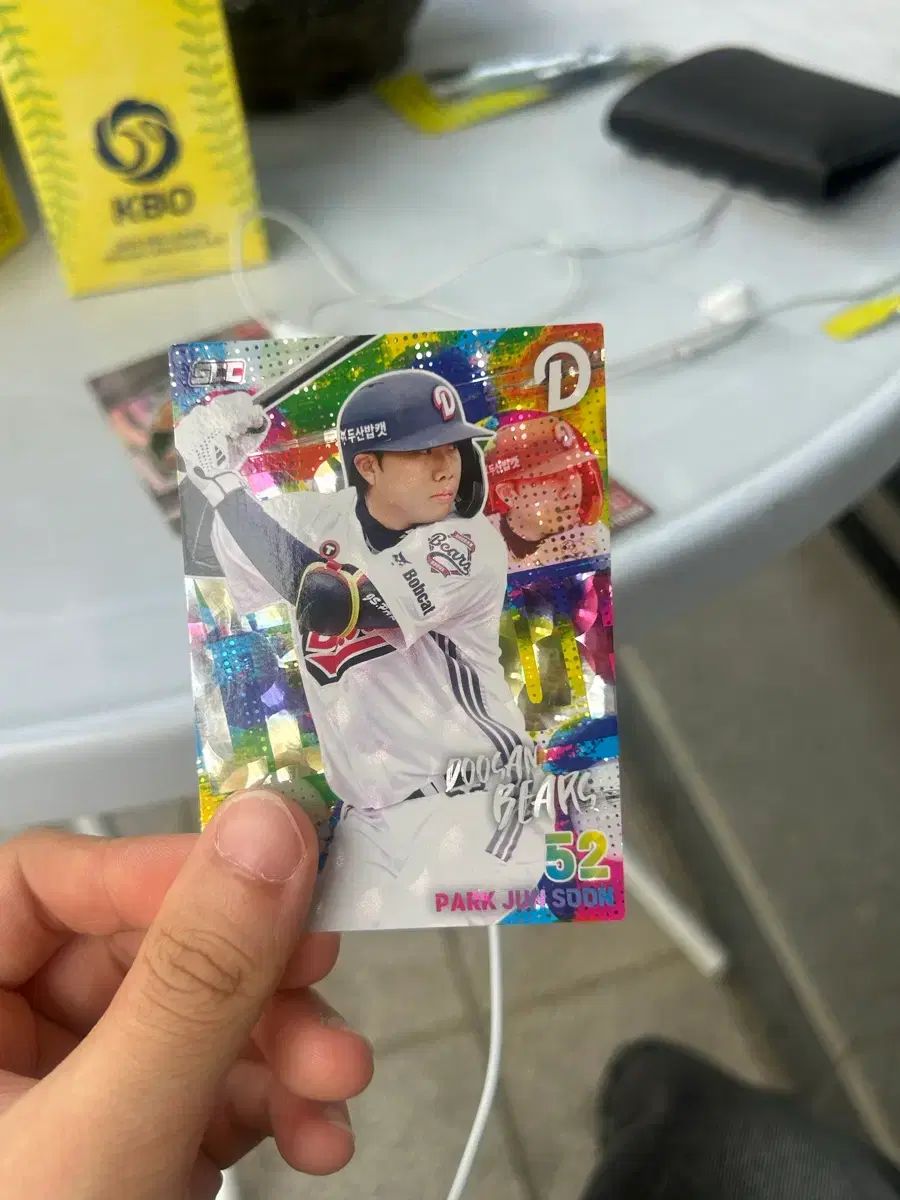 斗山ベアーズ パク・ジュンサン ホログラム カード 6,381円