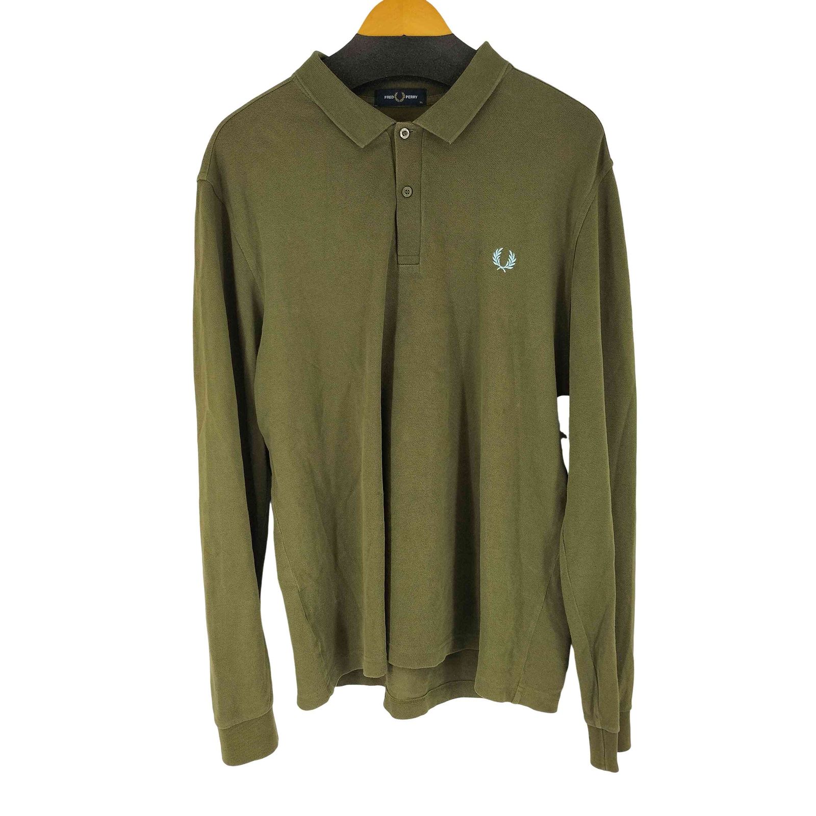 フレッドペリー FRED PERRY ロゴ刺繍 L/S ポロシャツ メンズ import 