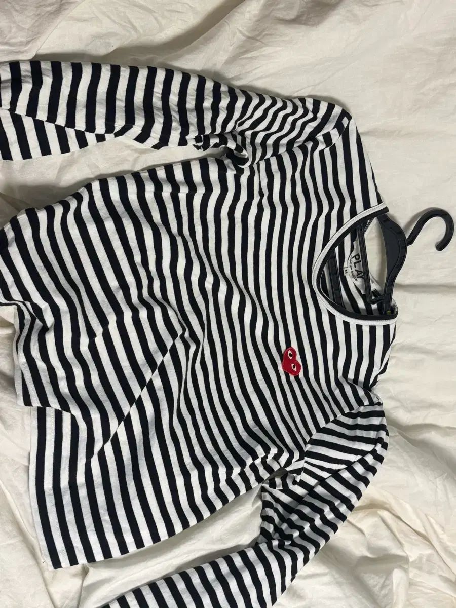 コム・デ・ギャルソン ストライプ 長袖Tシャツ Mサイズ