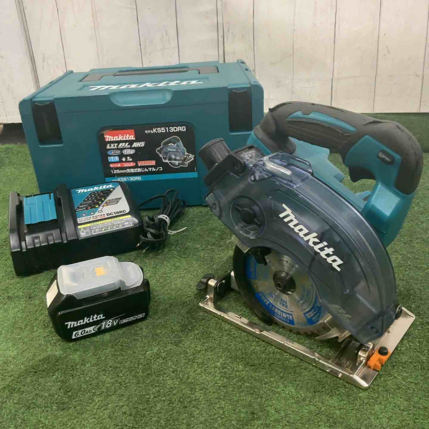 ☆マキタ(makita) コードレス防じん丸のこ KS513DRGX 18V 動作確認済 