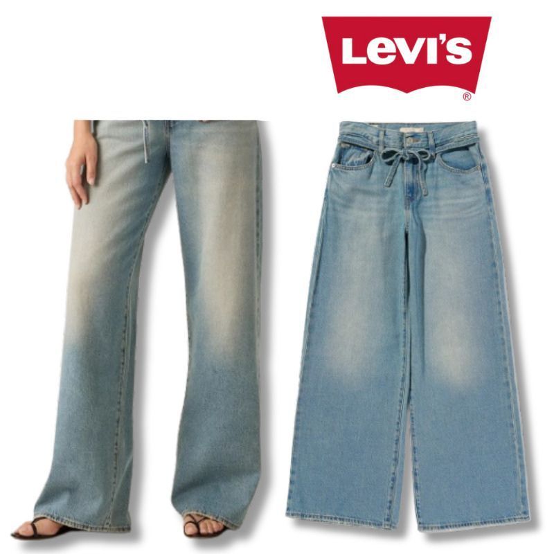 リーバイス Levi’s XL STRAIGHT ジーンズ デニム パンツ ライト インディゴ LIGHT INDIGO レディース a87010042