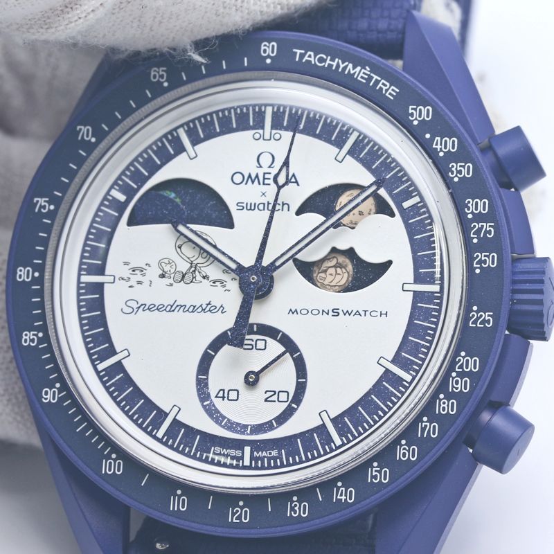 Swatch スウォッチ x オメガ ミッショントゥアースフェイズ スヌーピー