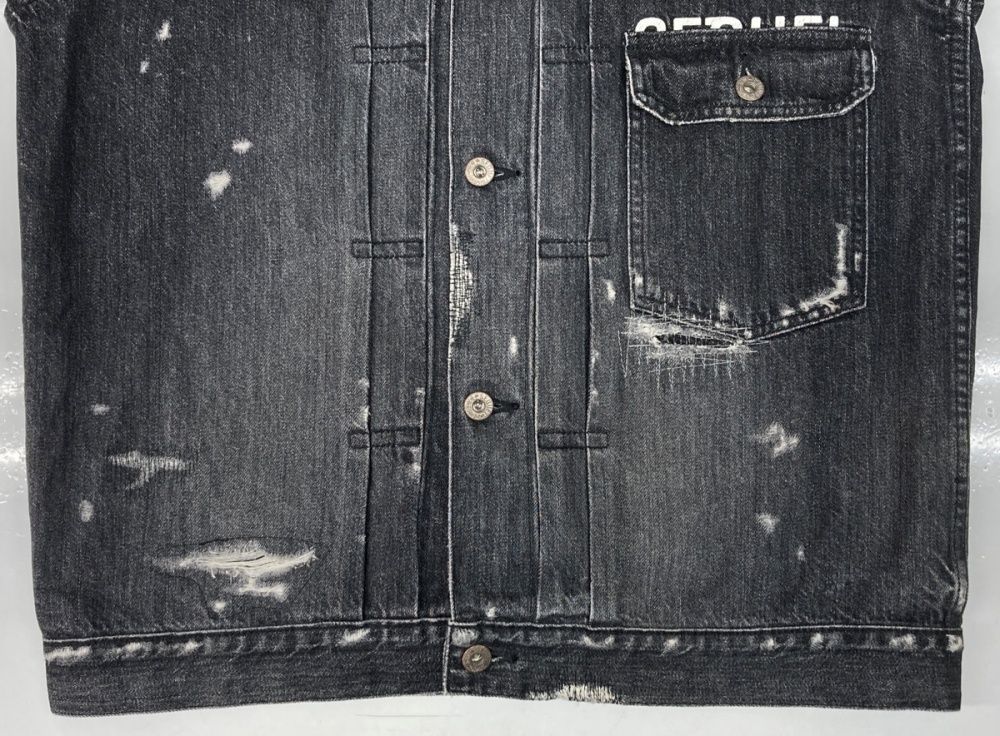 シークエル SEQUEL × fragment design フラグメント damage denim