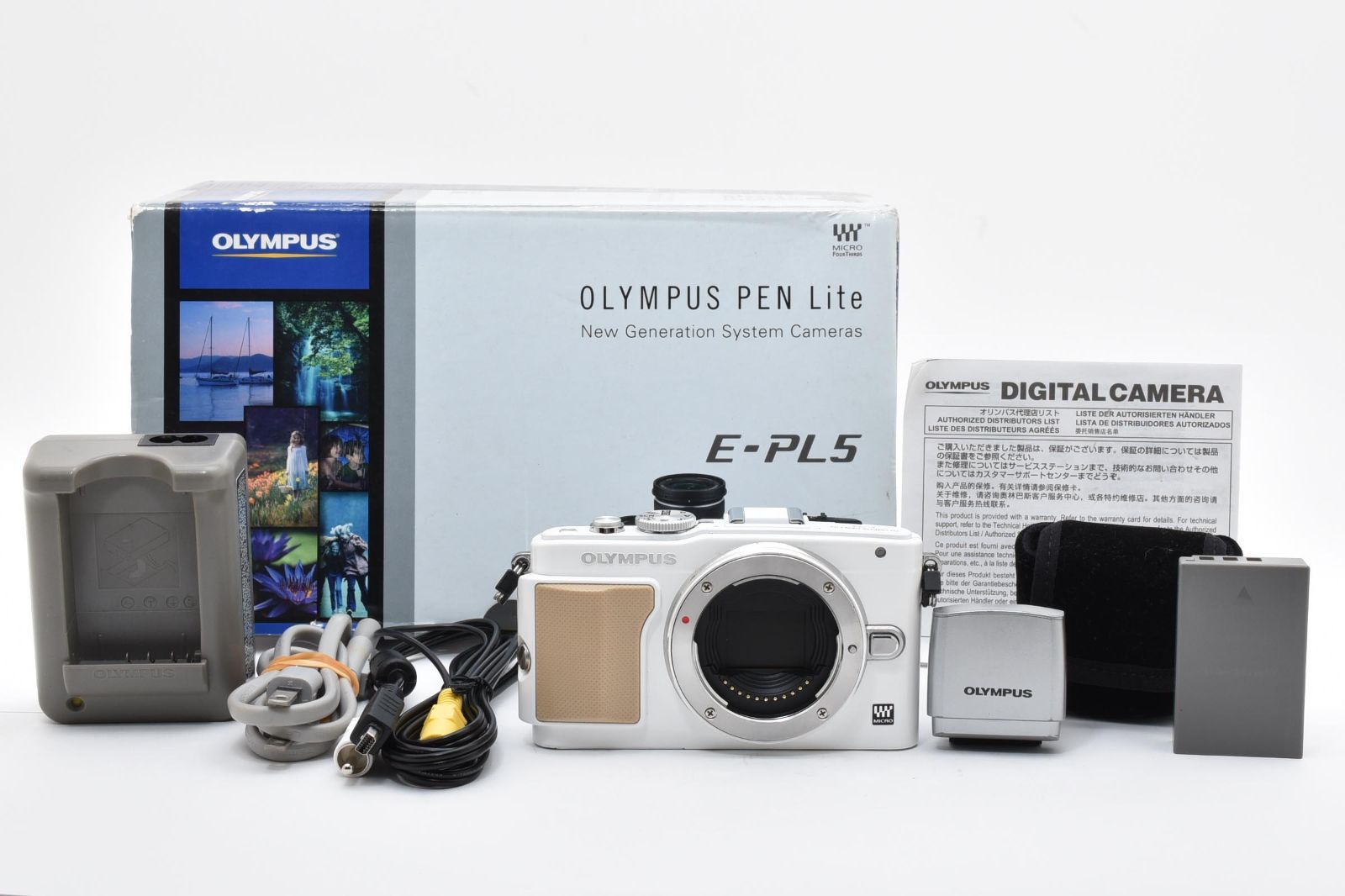 1361 新品のように綺麗！ Olympus E-PL5 ボディ 現状特価品! OLYMPUS E-PL5 ボディ ブラック 美品 完動品 - メルカリ