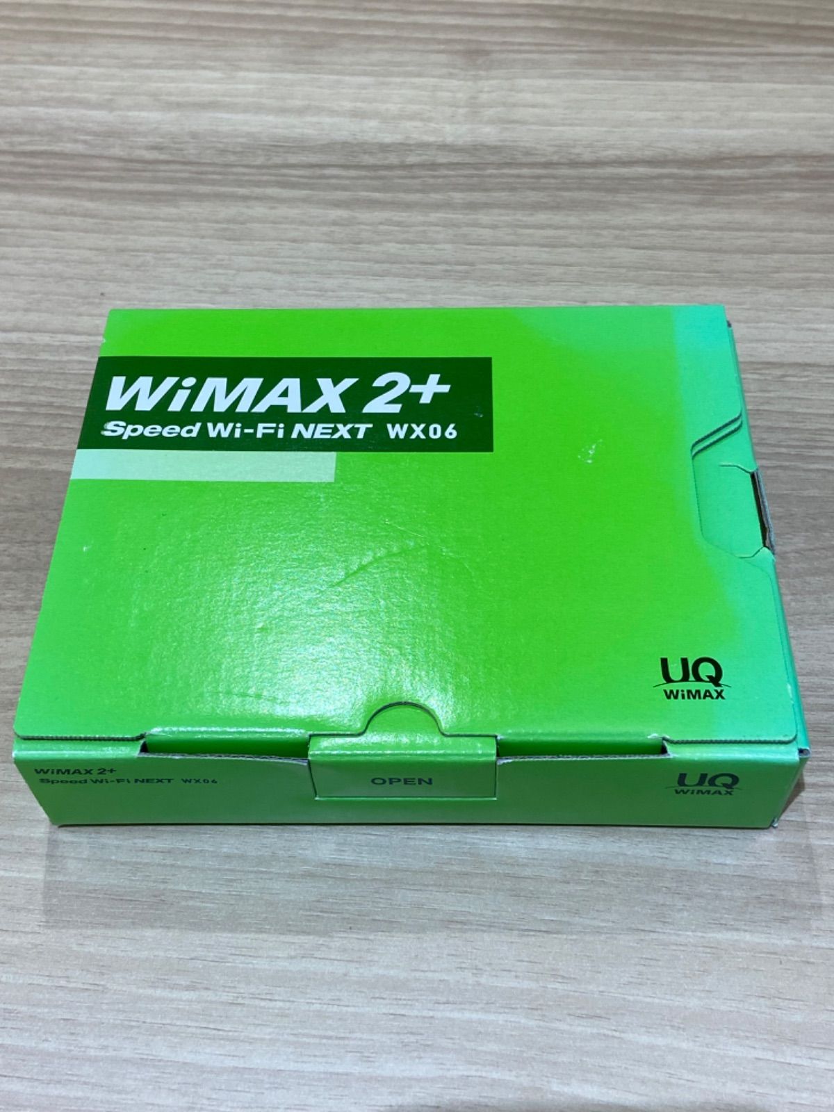 美品・箱付】WX06 ライムグリーン WiMAX2+ モバイルルーター - メルカリ