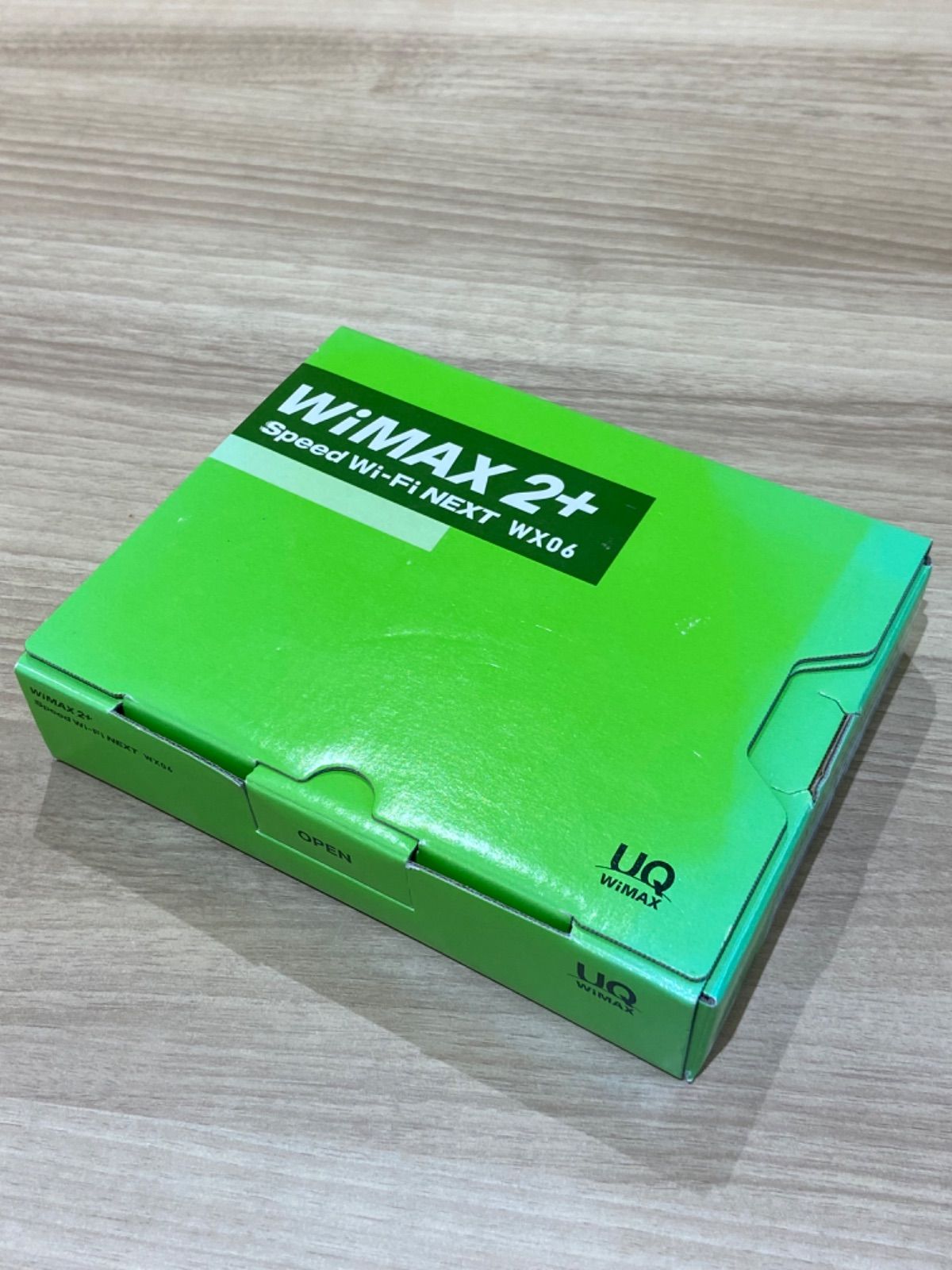 美品・箱付】WX06 ライムグリーン WiMAX2+ モバイルルーター - メルカリ