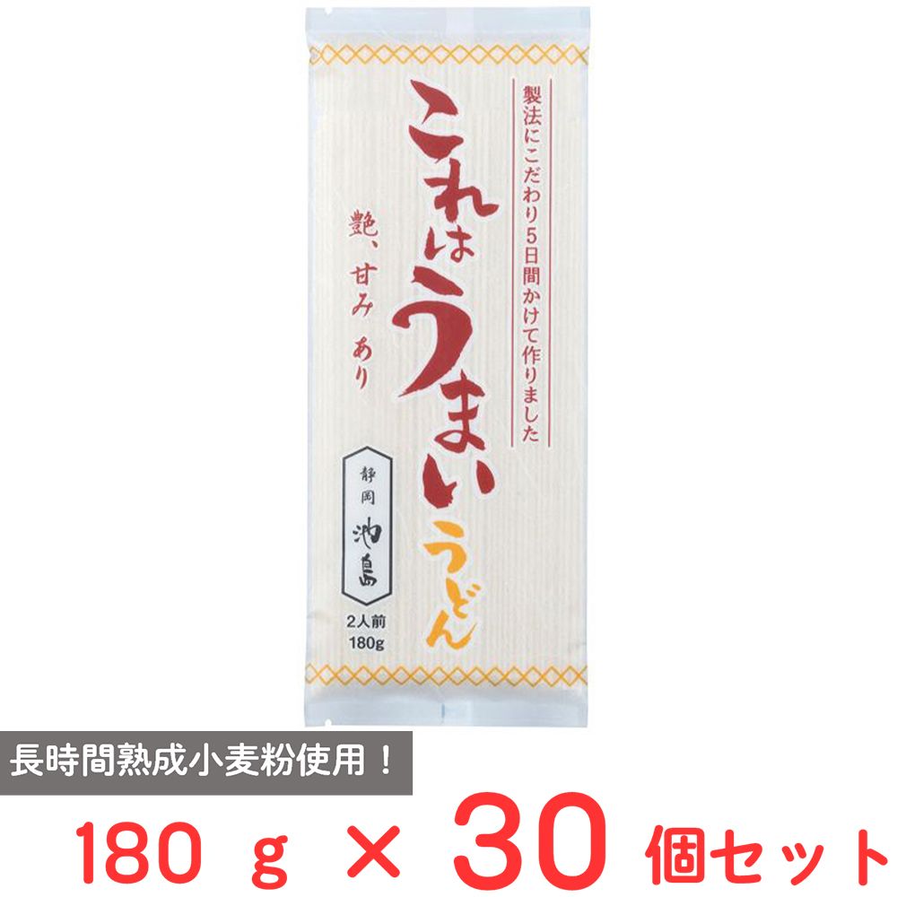 池島フーズ これはうまいうどん 180g×30個