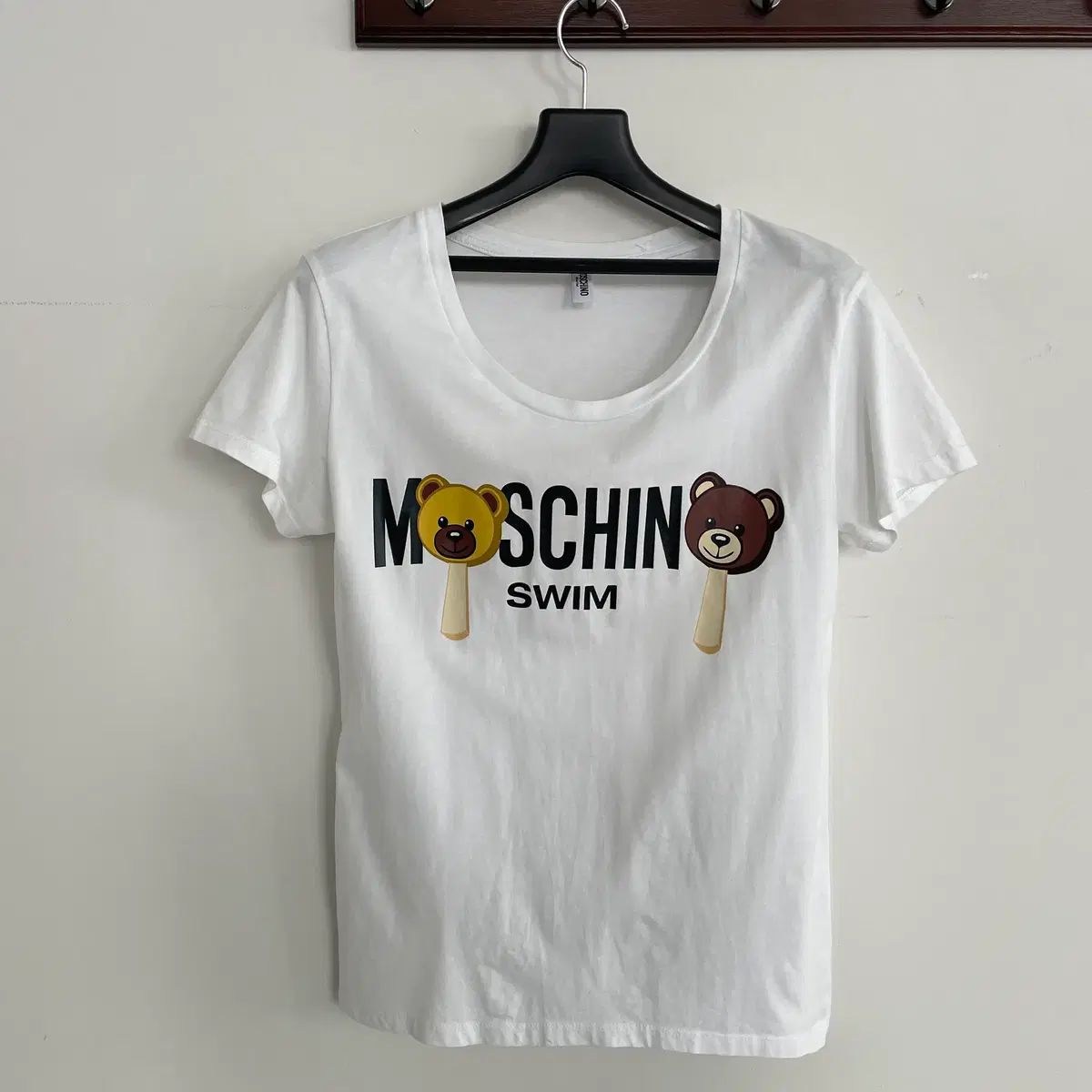 モスキーノ 白 半袖 Tシャツ
