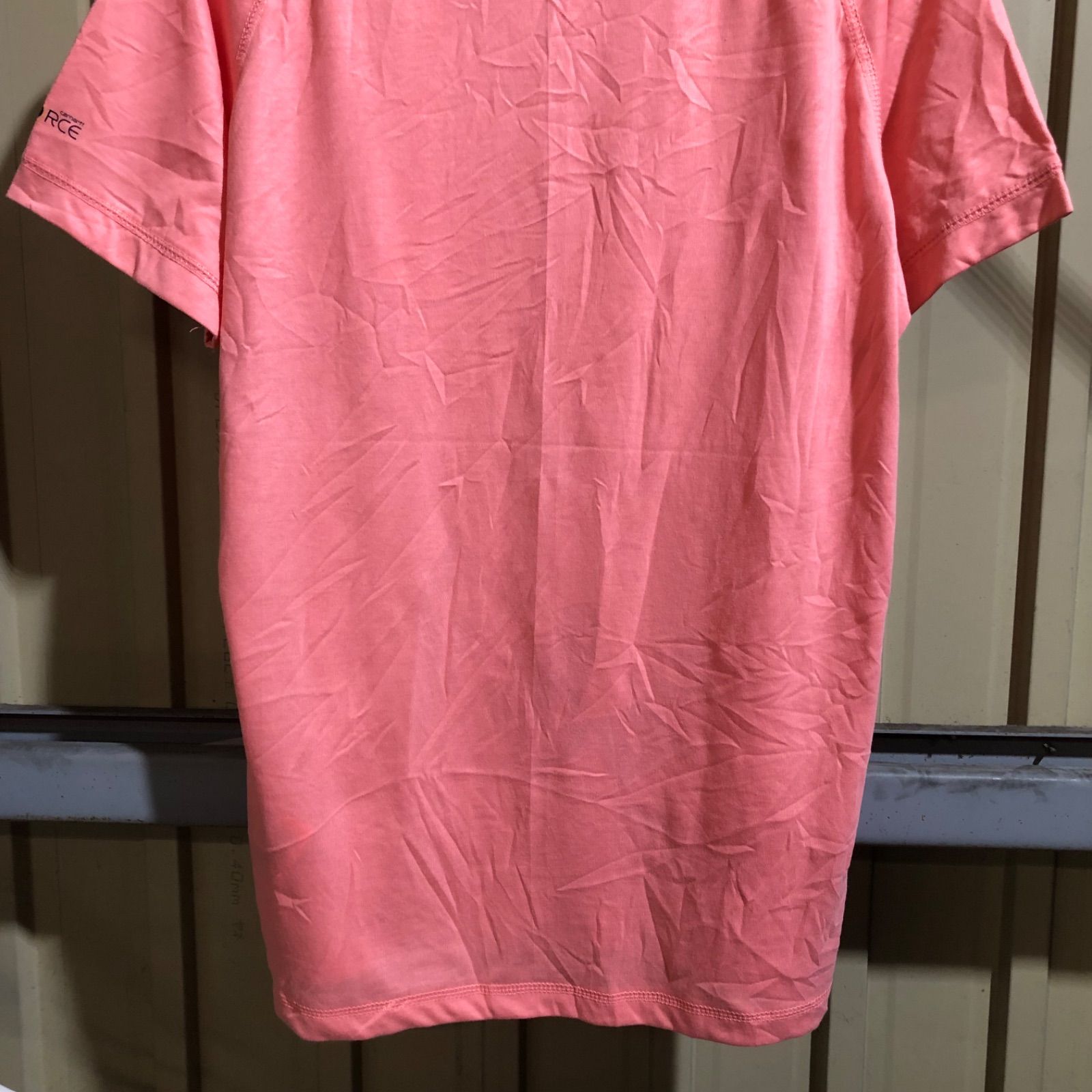 2447 carhartt FORCE ポケットTシャツ M サーモンピンク カーハート
