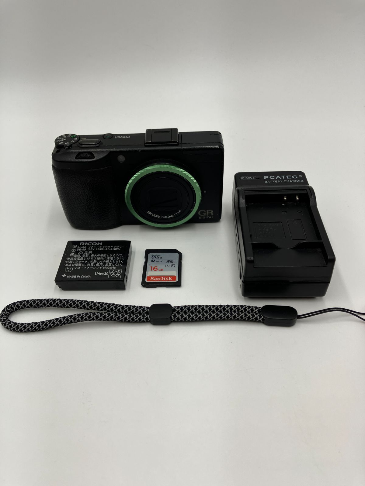 【動作確認済】RICOH GR DIGITAL III ブラック コンパクトデジタルカメラ