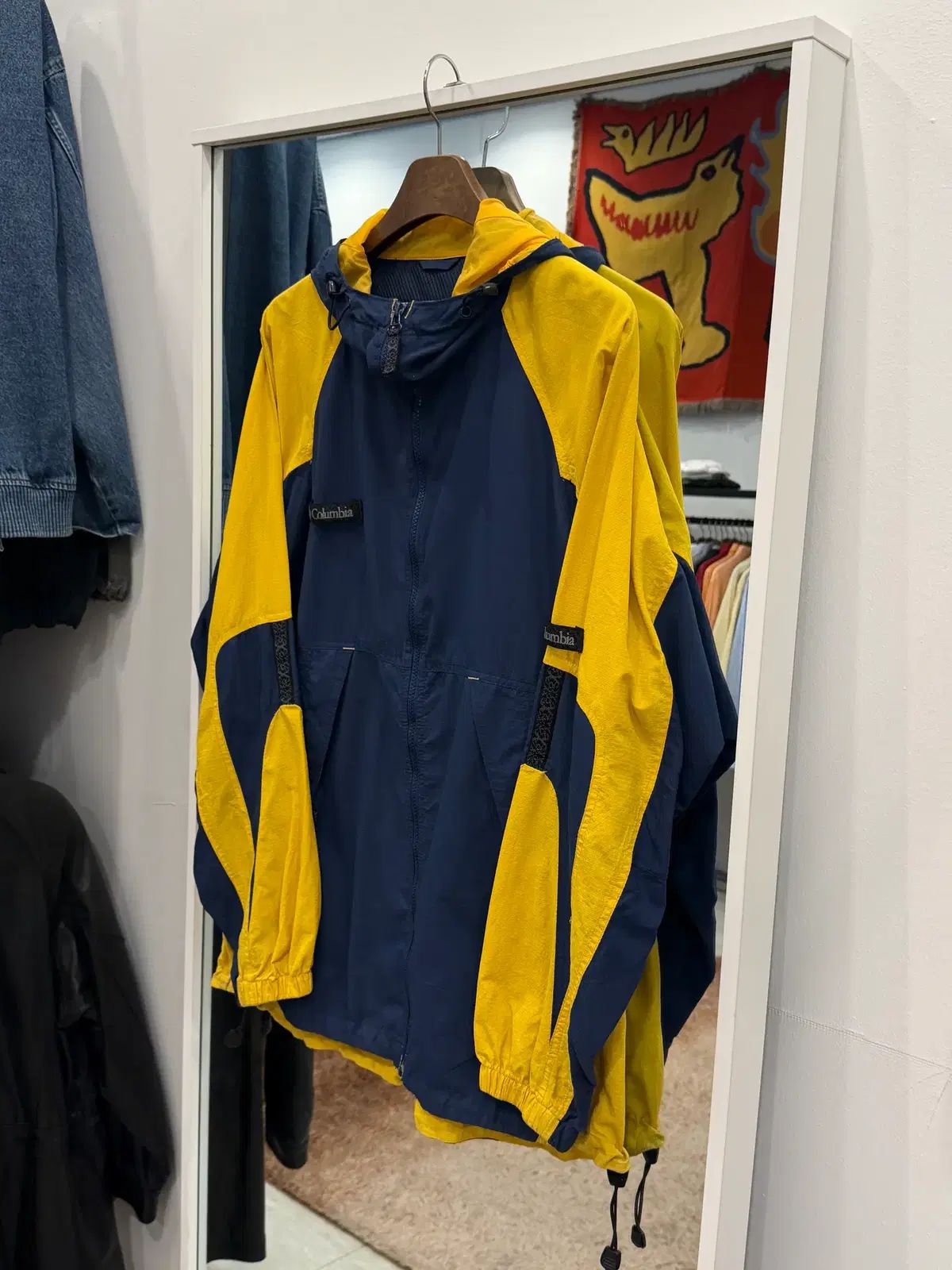 00s Columbia コロンビア ウィンドブレーカー フード ジャケット